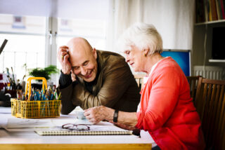 Ilon Wikland och Mark Levengood 2