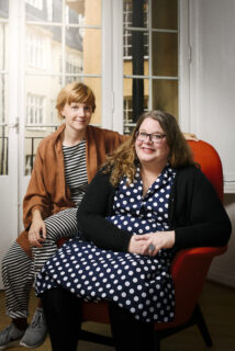 Sara Ohlsson och Lisen Adbåge