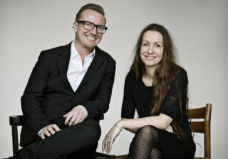 Rasmus Bregnhøi och Sabine Lemire