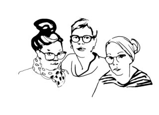Sara Ohlsson, Johanna Lindbäck, Lisa Bjärbo