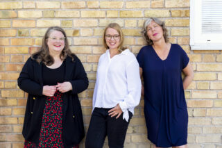 Lisa Bjärbo, Johanna Lindbäck och Sara Ohlsson 1