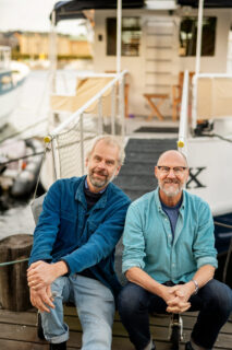 Anders Sparring och Per Gustavsson