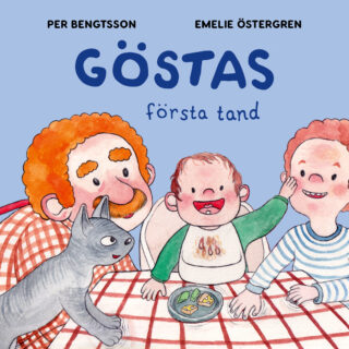 Per Bengtsson & Emelie Östergren – Göstas första tand (board book 2025)
