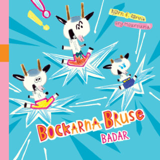 Bockarna Bruse badar - Bjørn F. Rørvik & Gry Moursund (board book 2026)